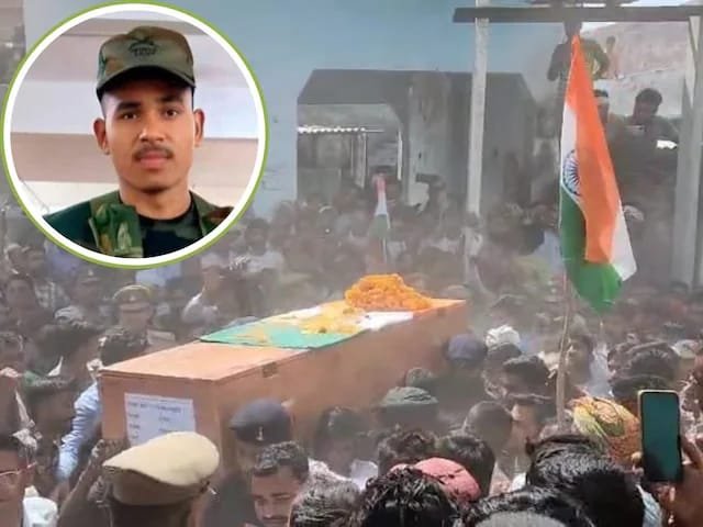 11 महीने पहले सेना में भर्ती हुए थे विशाल कुमार,चाइना बॉर्डर हुए शहीद,नम आंखों से लोगों ने दी अंतिम विदाई